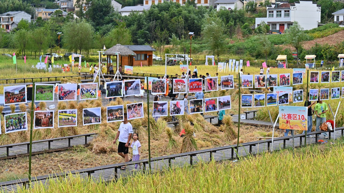 湖北竹山：舉辦田園影展 打造“五美鄉(xiāng)村”